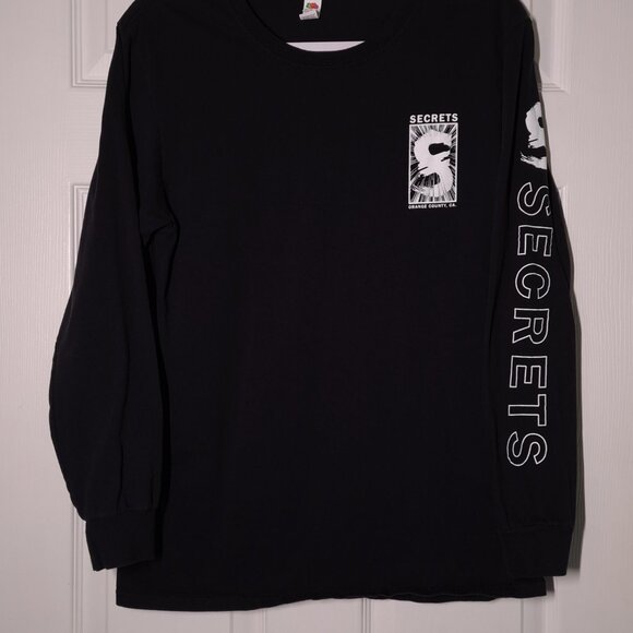 SECRETS: ORANGE COUNTY, CA. USED Long-Sleeve Shirt (M, Metalcore, Post-hardcore) - Picture 6 of 7